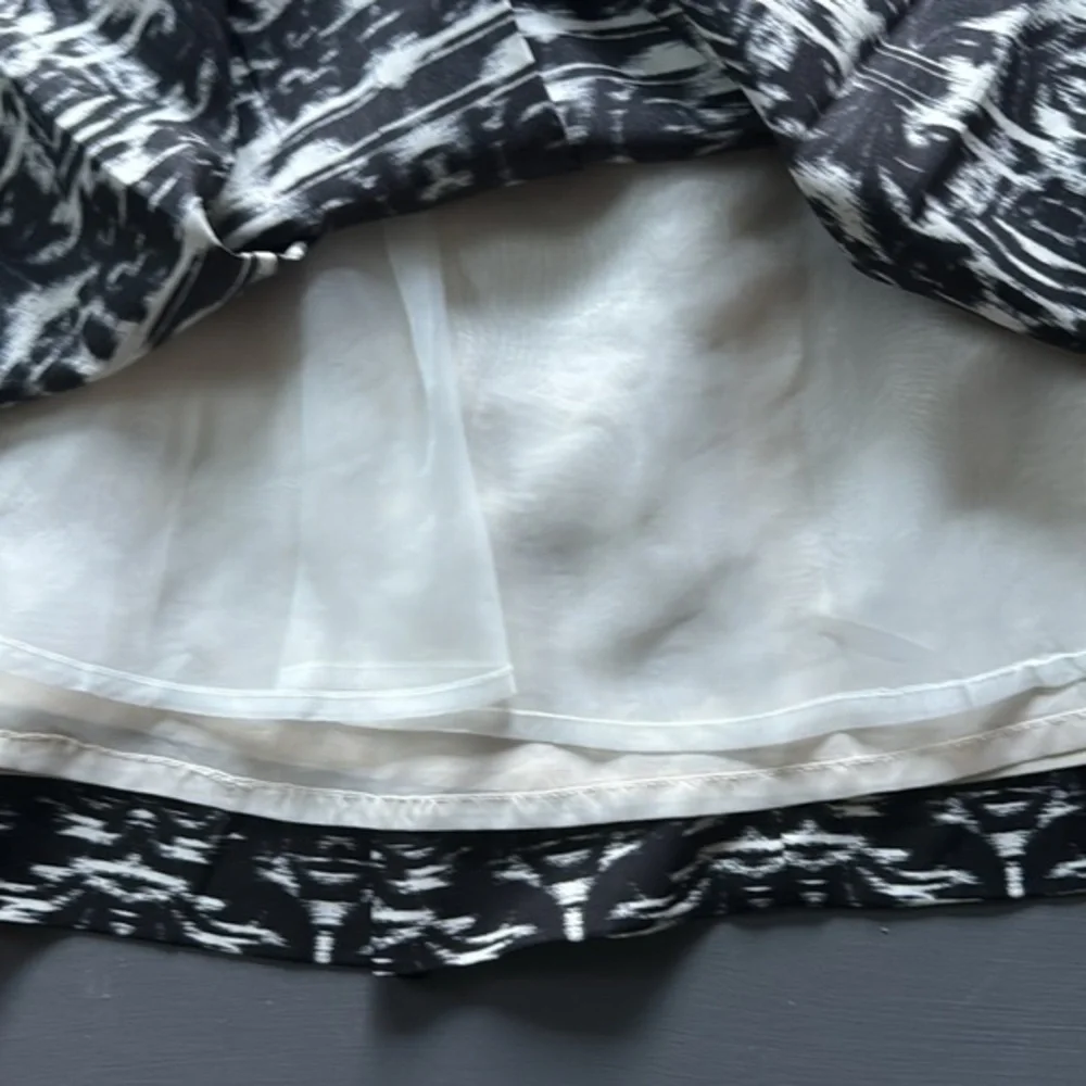 J.Crew Blurred Ikat Pleated Skirt B4435 - Size 6